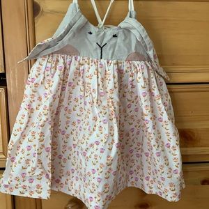 Toddler bunny dress size 3